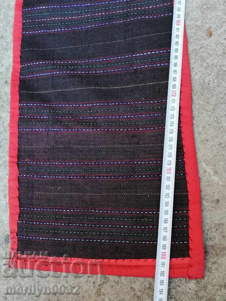 Hand-woven Renaissance Belt of Wool Carrier 1.90 meters - 6 Hand-woven Renaissance Belt of Wool Carrier 1.90 meters - 6