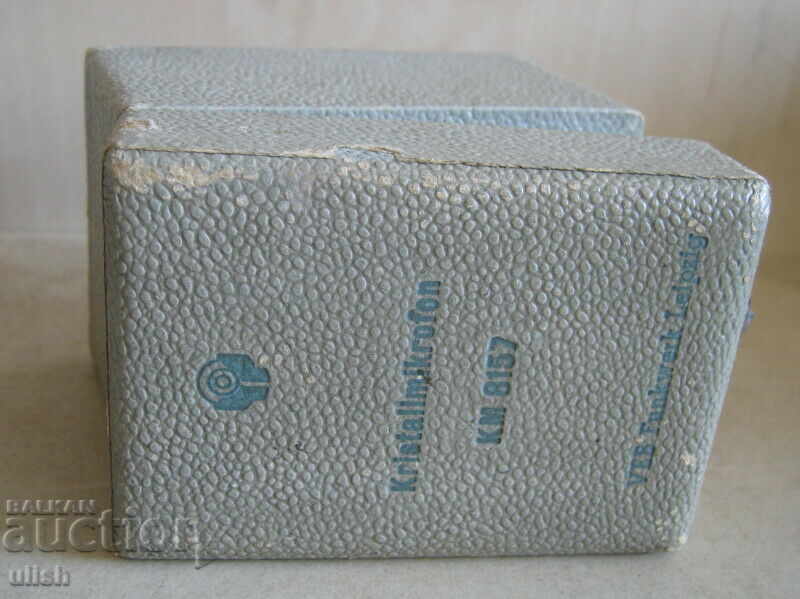 Rare Microphone Box RFT KM 8157 SENNHEISER with price 20.00 BGN | € 10.23
