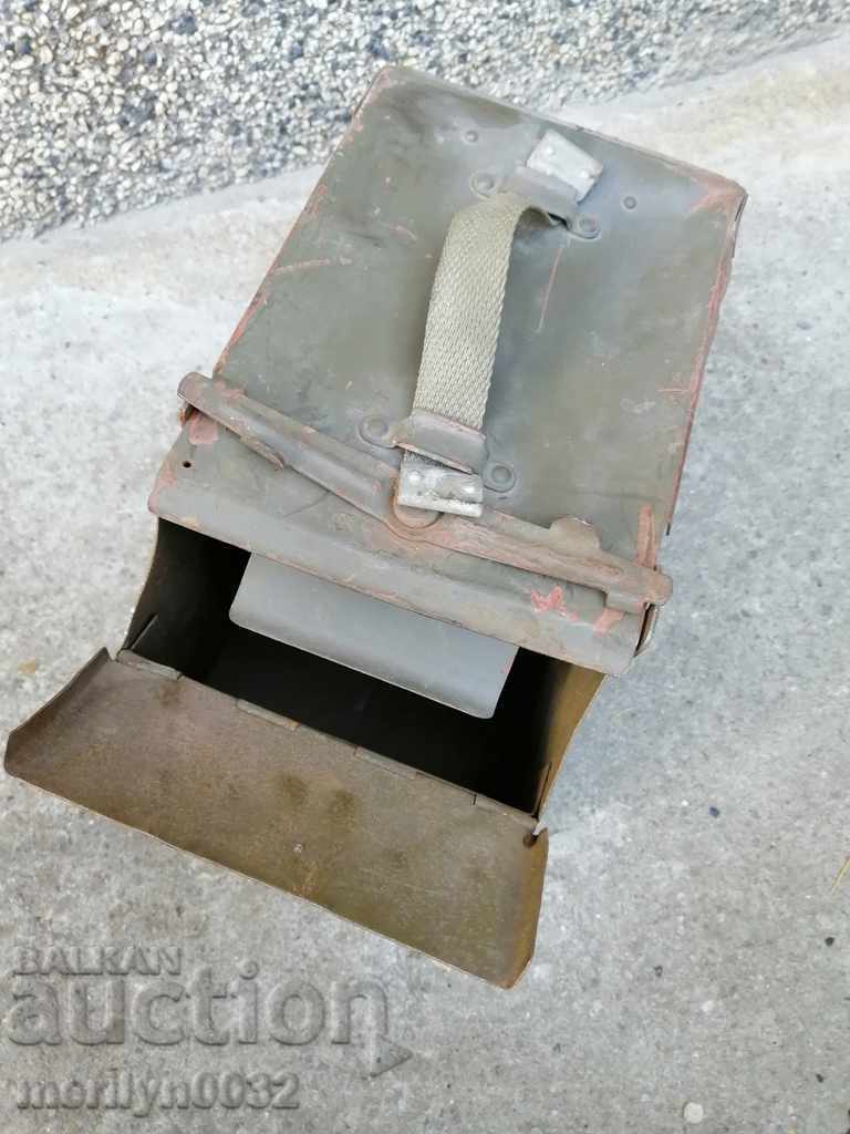 Παράδοση Μεταλλικό κουτί, φυσίγγιο για πολυβόλο Vladimirov Παράδοση Μεταλλικό κουτί, φυσίγγιο για πολυβόλο Vladimirov