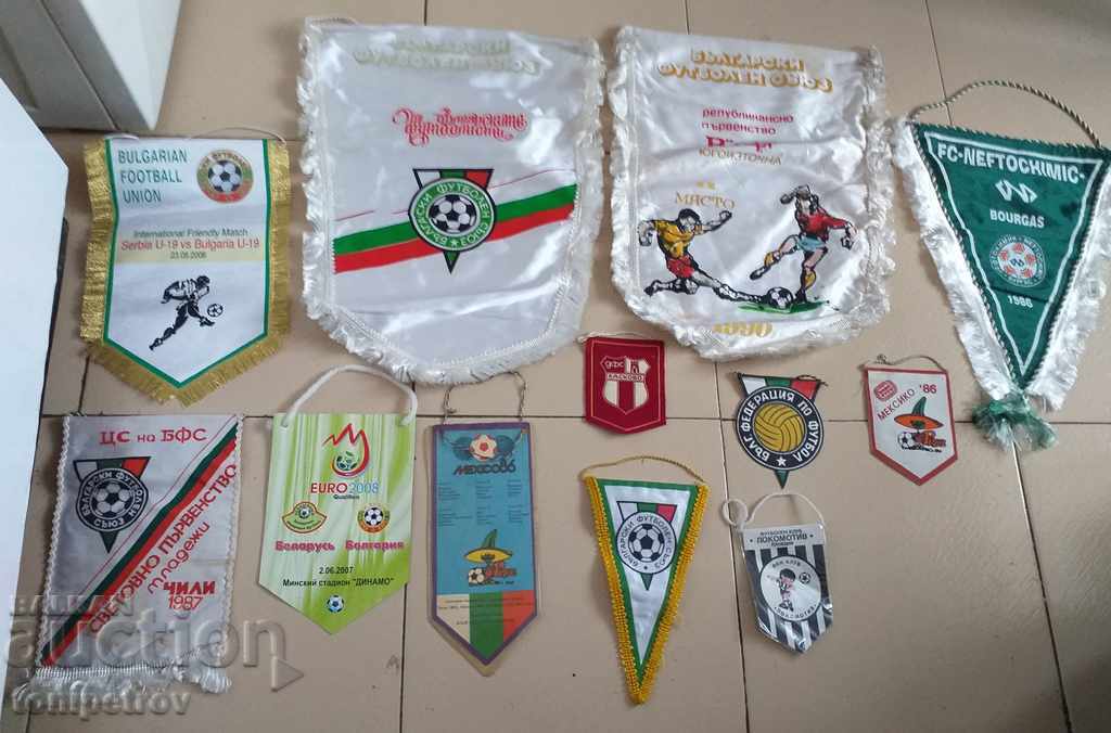 Flags football Bulgarian teams