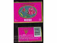 BŬLGARIYA NOV ETIKET ot LIK’OR ROZA 0.5 L - VINAL LOVECH