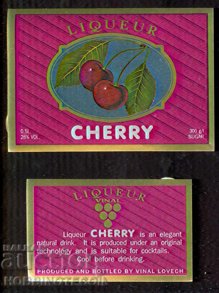 BULGARIA NEW LABOR Cherry 0.5 L - Vinyl Lovech