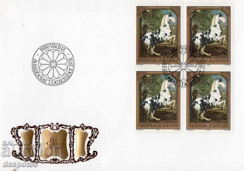 1978. Liechtenstein. A series of three "First Day" envelopes. with price 8.50 BGN | € 4.35