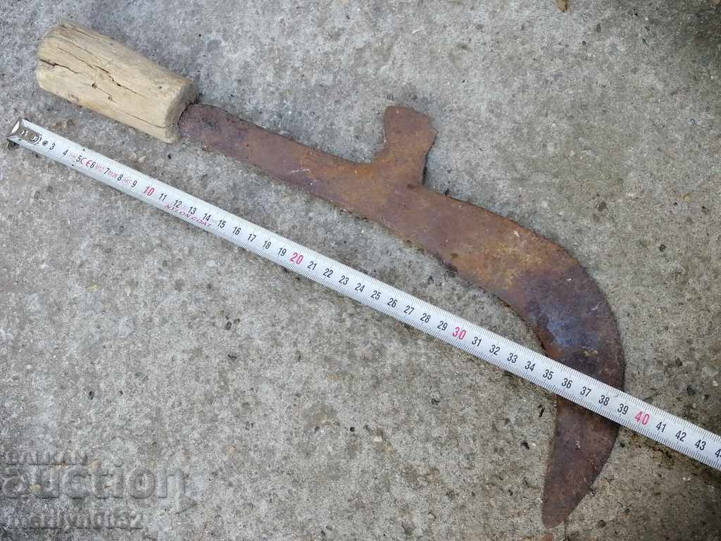 Licitație Vechi forjate Koser, lama, fier, cuțit, satâr Licitație Vechi forjate Koser, lama, fier, cuțit, satâr