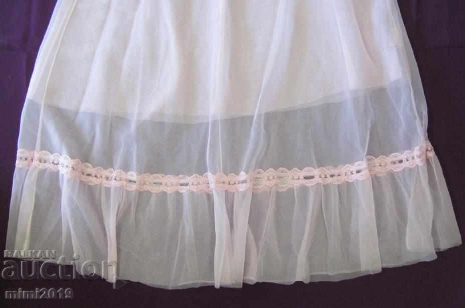 70s Old Lady's Nylon Nightgown - 5 70s Old Lady's Nylon Nightgown - 5