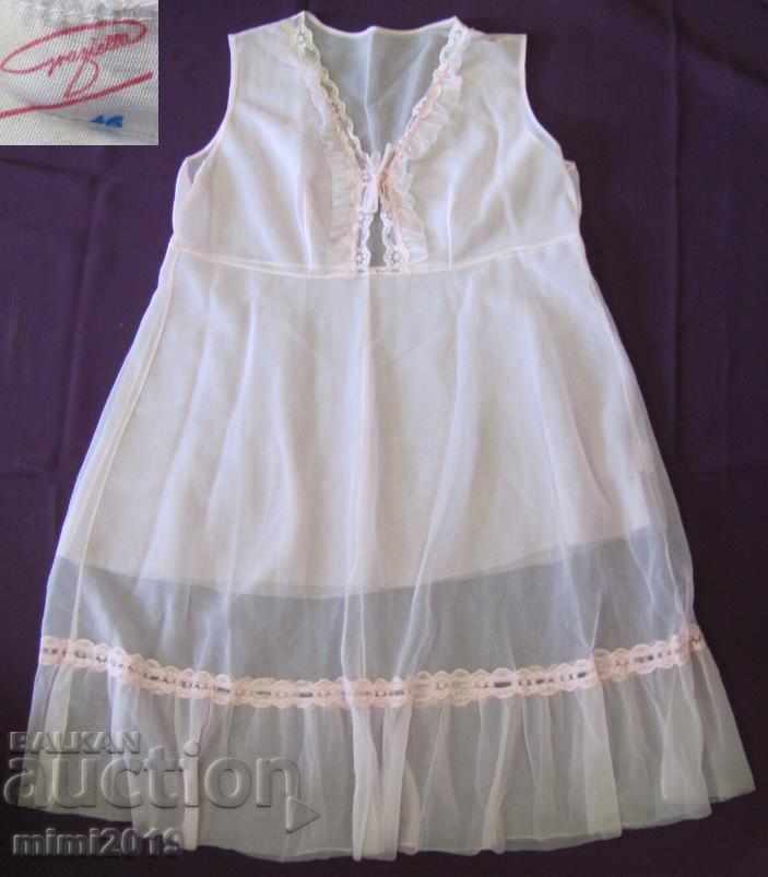 70s Old Lady's Nylon Nightgown
