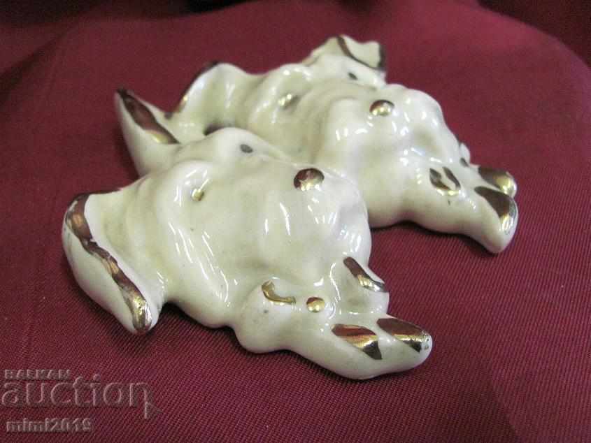 Χάλκινο ειδώλιο πορσελάνης 19ου αιώνα - σκυλιά με τιμή 15.00 BGN | € 7.67 Χάλκινο ειδώλιο πορσελάνης 19ου αιώνα - σκυλιά με τιμή 15.00 BGN | € 7.67