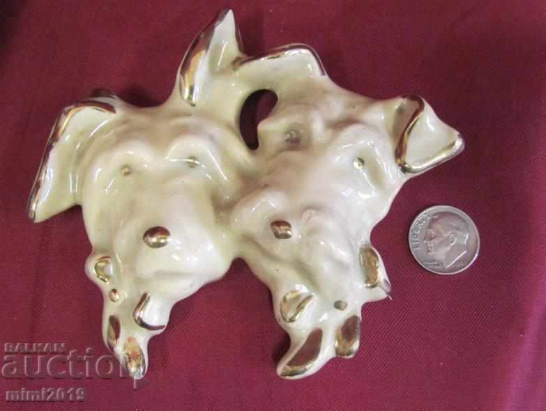 Χάλκινο ειδώλιο πορσελάνης 19ου αιώνα - σκυλιά - 6 Χάλκινο ειδώλιο πορσελάνης 19ου αιώνα - σκυλιά - 6