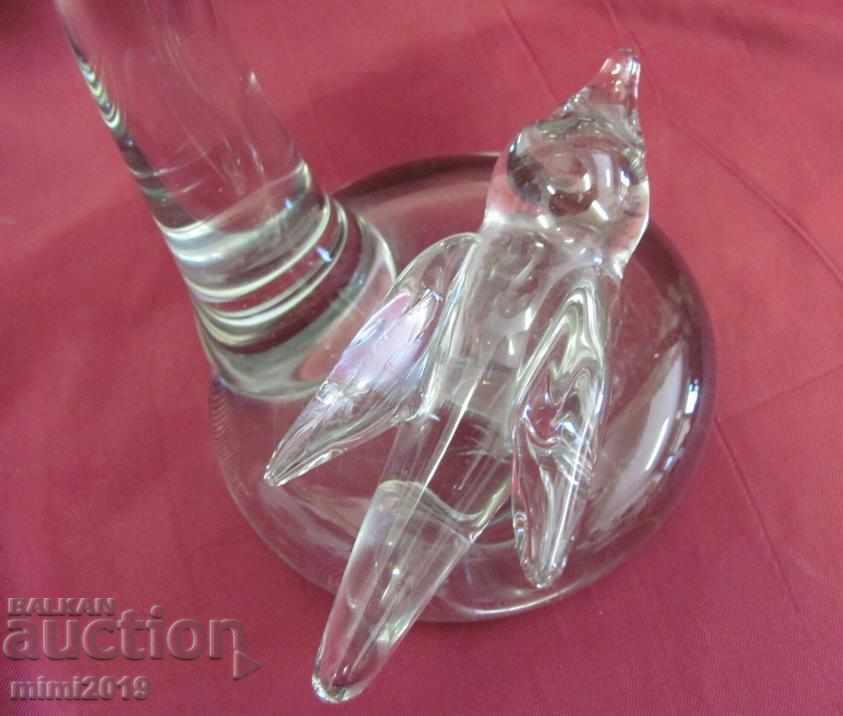 Δημοπρασία Χειροποίητο κηροπήγιο από γυαλί Δημοπρασία Χειροποίητο κηροπήγιο από γυαλί