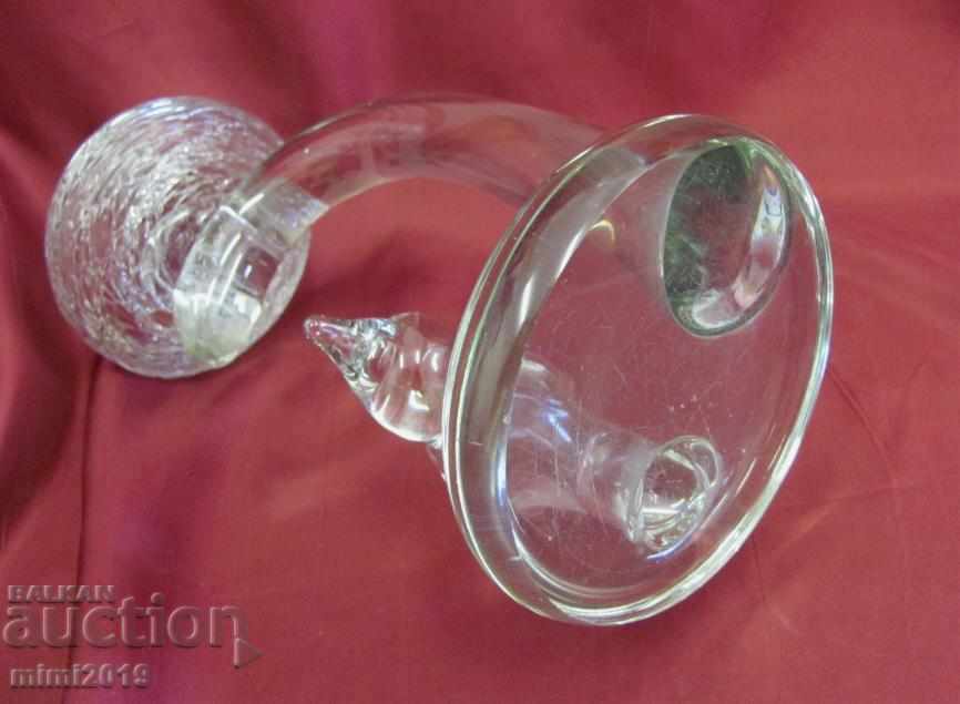 Χειροποίητο κηροπήγιο από γυαλί - 6 Χειροποίητο κηροπήγιο από γυαλί - 6