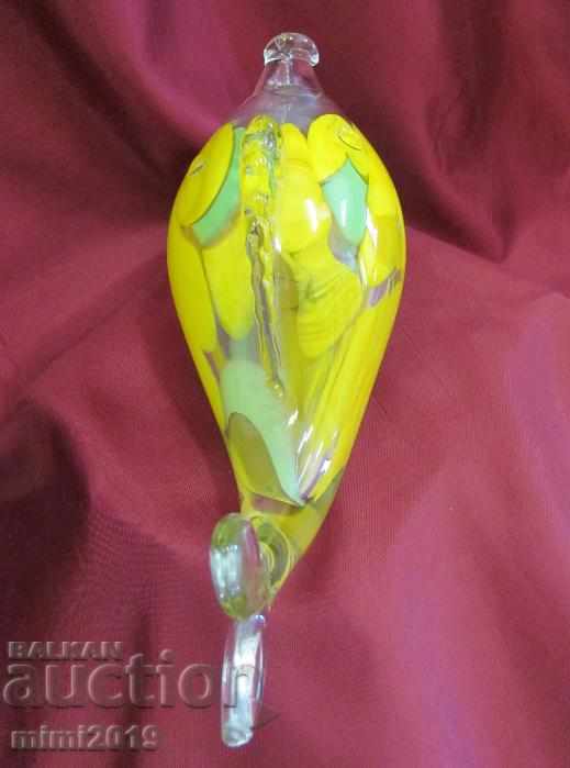 Old Murano Crystal Figure Fish - 6