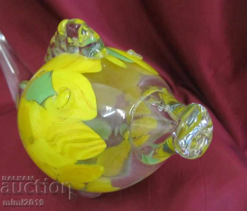 Old Murano Crystal Figure Fish - 7