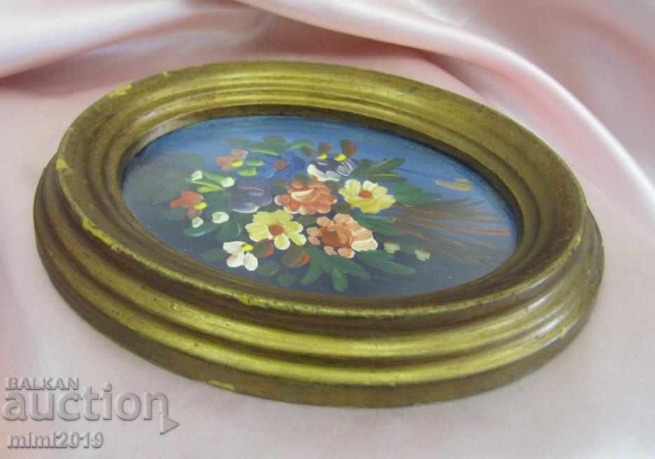 Auction Small oil painting on phaser Auction Small oil painting on phaser