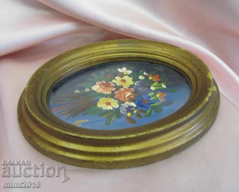 Delivery of Small oil painting on phaser Delivery of Small oil painting on phaser