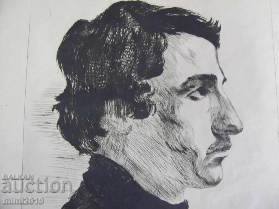 Delivery of Old Original Graphic Dry Needle Ivo Karapeev Delivery of Old Original Graphic Dry Needle Ivo Karapeev