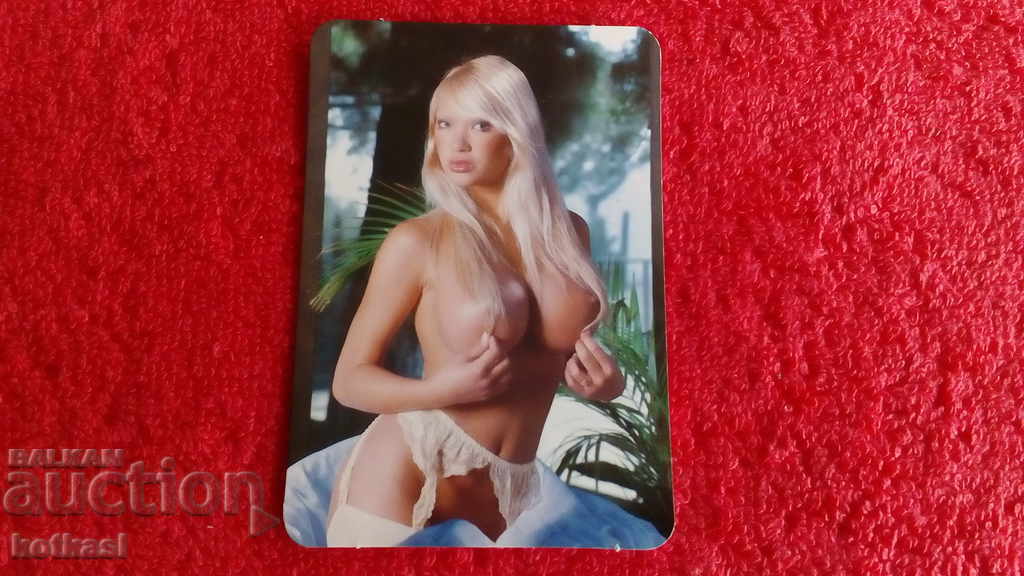 Old erotic calendar from 2008.