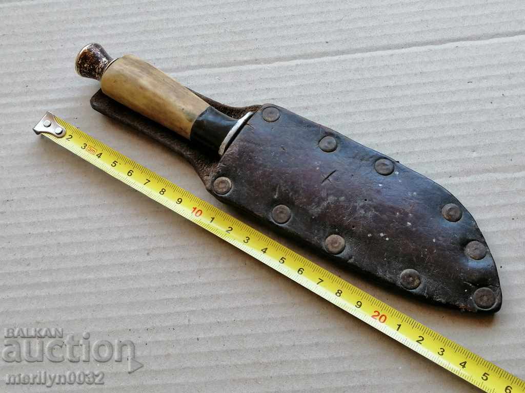 An old knife with a guard and a cane of a warrior named Hitler with price 69.00 BGN | € 35.28