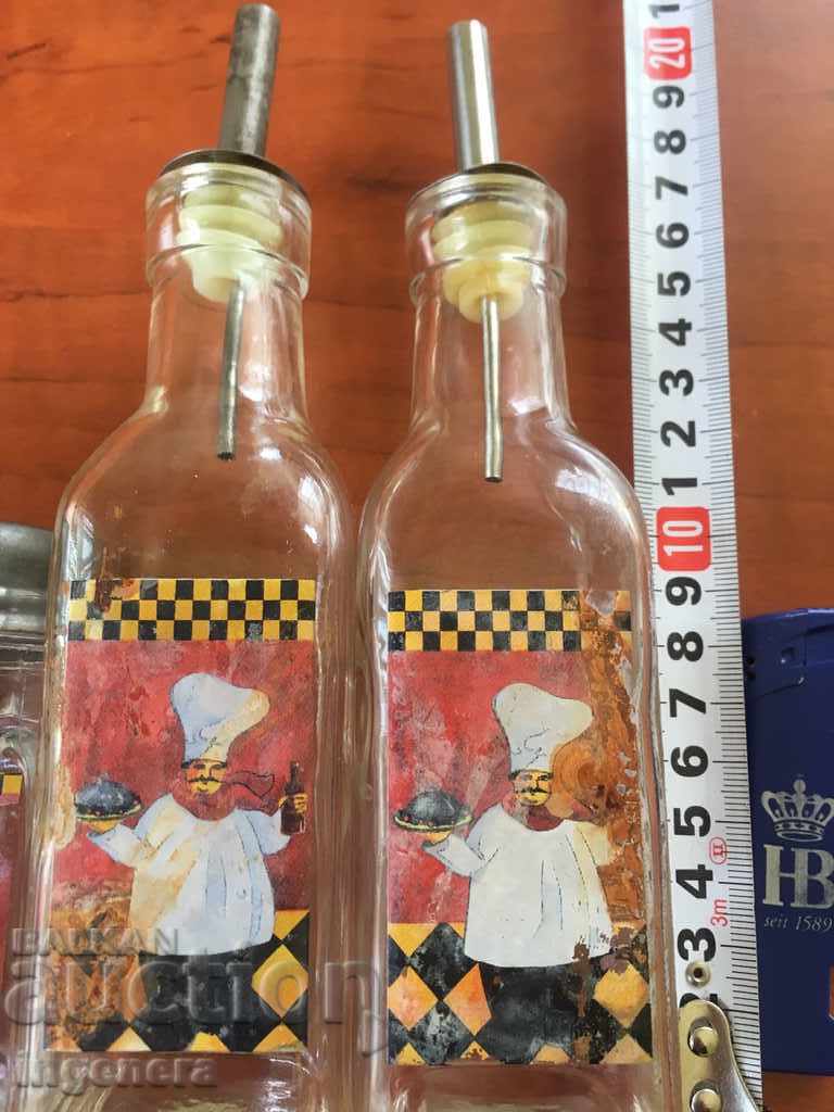 Bottle, SOCA-Salt Pepper Glass Vinegar Oil with price 19.00 BGN | € 9.71 Bottle, SOCA-Salt Pepper Glass Vinegar Oil with price 19.00 BGN | € 9.71