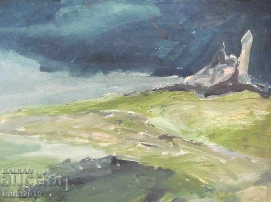 Delivery of Large Original Painting - Landscape Delivery of Large Original Painting - Landscape