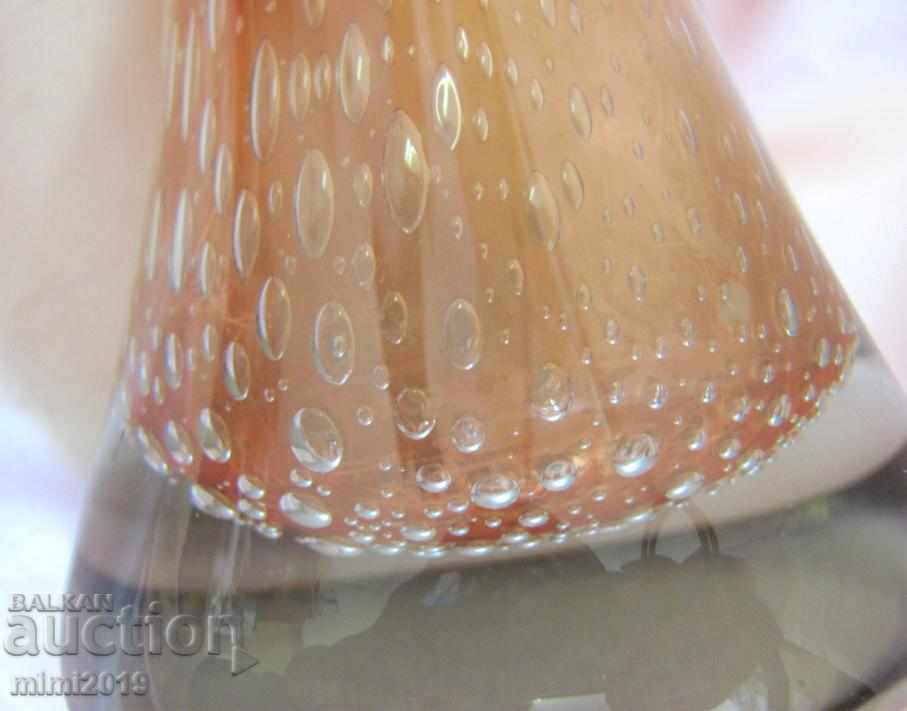 Παλαιό μαζικό βαρύ κρύσταλλο μεγάλο αγγείο - 7 Παλαιό μαζικό βαρύ κρύσταλλο μεγάλο αγγείο - 7