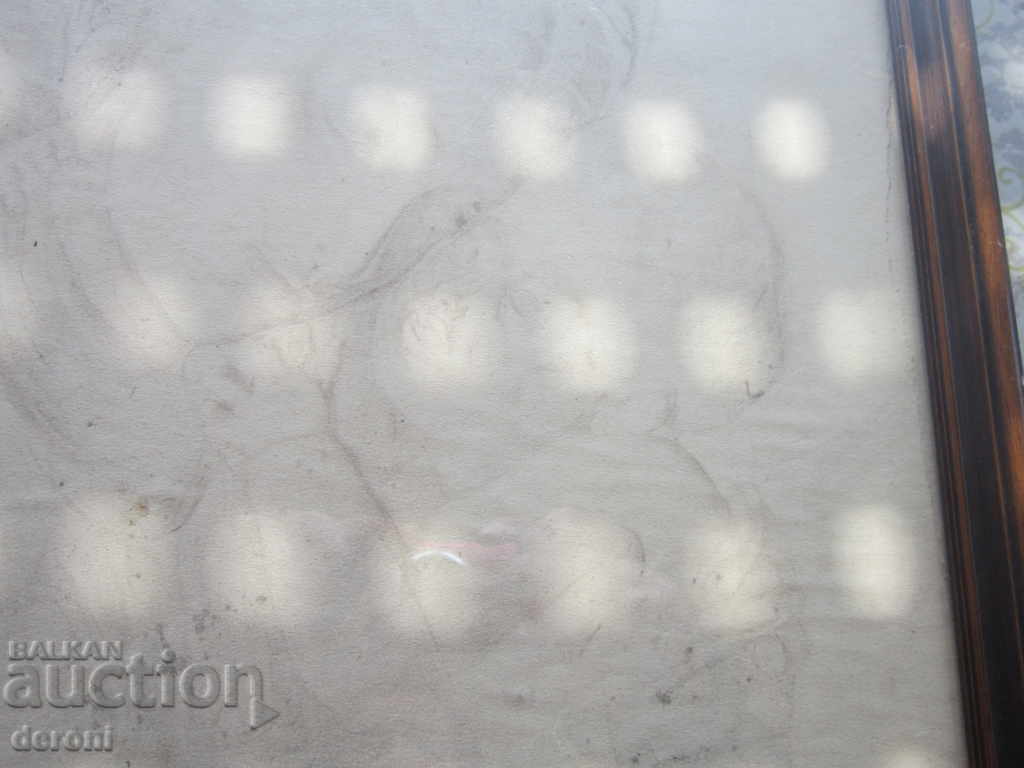 Auction Old painted picture graphic Auction Old painted picture graphic