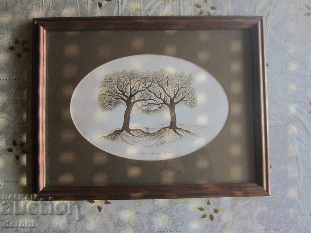 Delivery of Old etch painting picture Delivery of Old etch painting picture