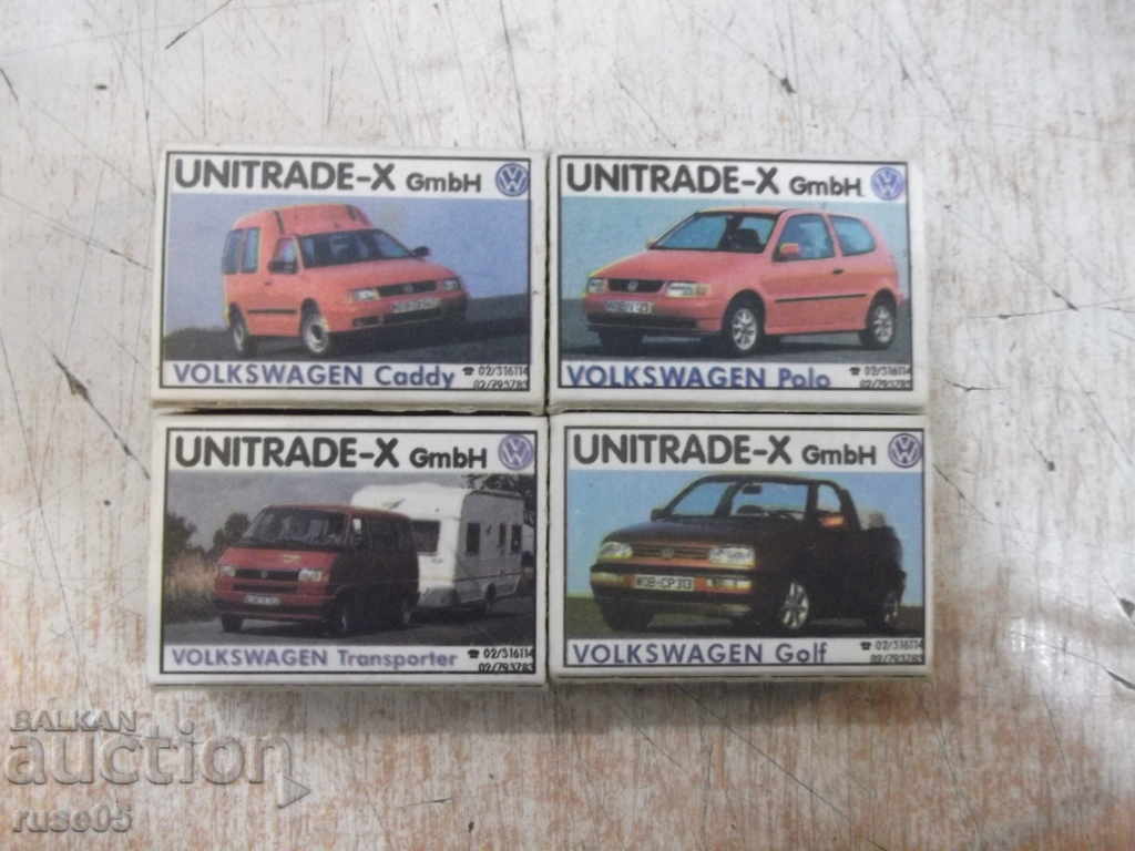 Delivery of Lot of 4 pcs. "UNITRADE - X GmbH" matches Delivery of Lot of 4 pcs. "UNITRADE - X GmbH" matches
