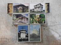 Lot of 6 pcs. Bulgarian matches with images of monasteries