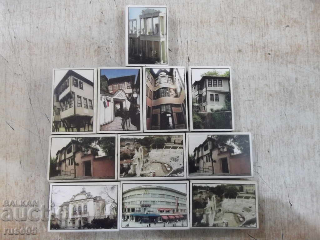 Auction Lot of 11 pcs. Bulgarian matches "Plovdiv'99" Auction Lot of 11 pcs. Bulgarian matches "Plovdiv'99"