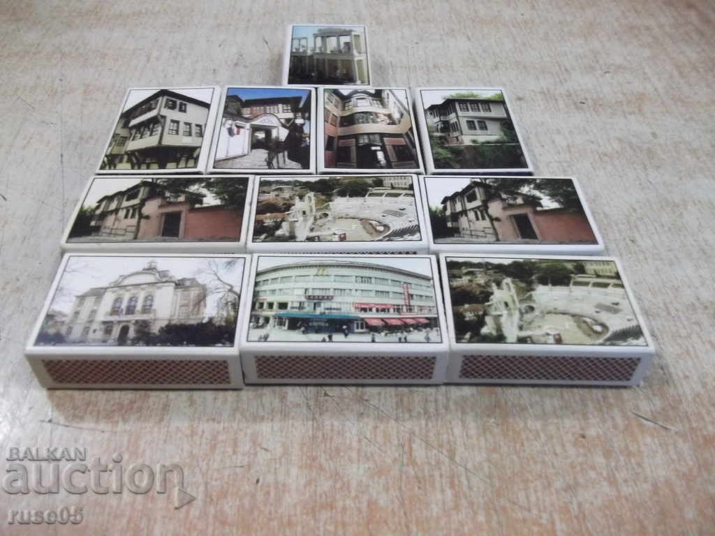 Delivery of Lot of 11 pcs. Bulgarian matches "Plovdiv'99" Delivery of Lot of 11 pcs. Bulgarian matches "Plovdiv'99"