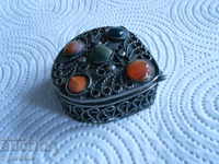 Old jewelry box or small items eats. stones