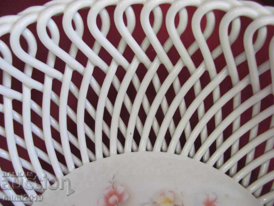 1900s Art Nouveau Porcelain Cup, Bonbonniere, Fructier - 5 1900s Art Nouveau Porcelain Cup, Bonbonniere, Fructier - 5