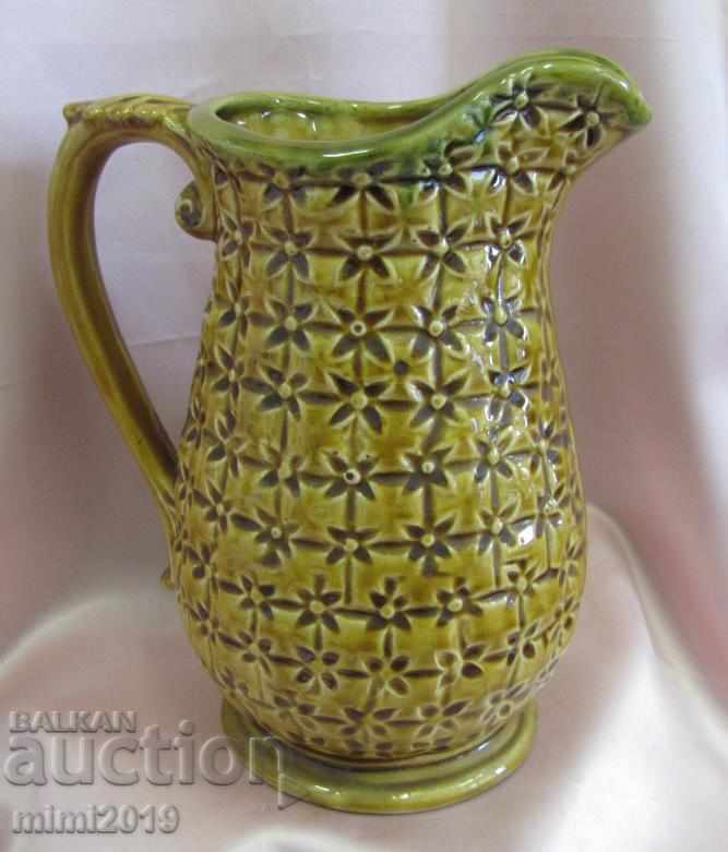 19th Century Ceramic Can with Glaze Persia - 5