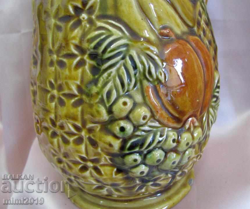 19th Century Ceramic Can with Glaze Persia - 6