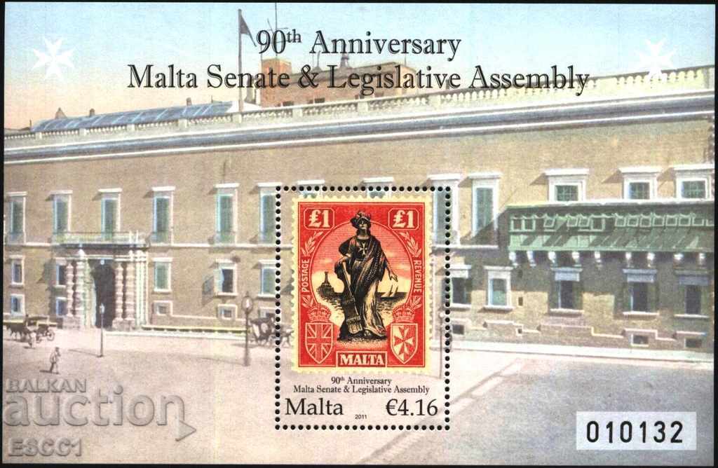 Чист блок Сенат  и законодателно събрание 2011 от Малта