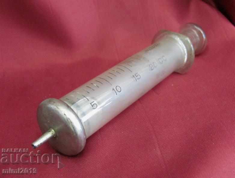 Auction World War I Glass Syringe U.S.A Auction World War I Glass Syringe U.S.A