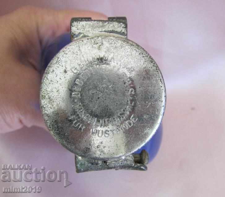 Delivery of 1900s Special Medical Blue Bottle Germany rare Delivery of 1900s Special Medical Blue Bottle Germany rare