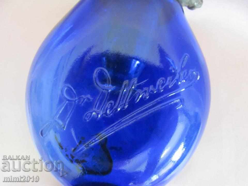 1900s Special Medical Blue Bottle Germany rare - 5 1900s Special Medical Blue Bottle Germany rare - 5