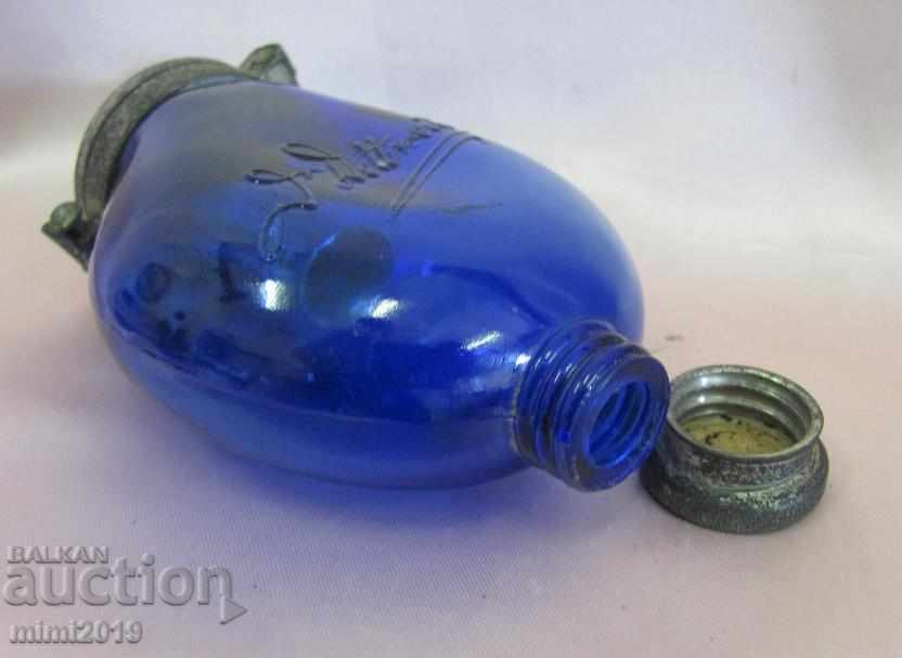 1900s Special Medical Blue Bottle Germany rare - 7 1900s Special Medical Blue Bottle Germany rare - 7