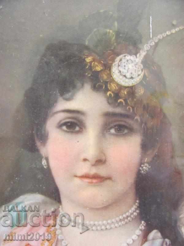 19th Century Chromolithography - Miss Bulgaria with price 30.00 BGN | € 15.34
