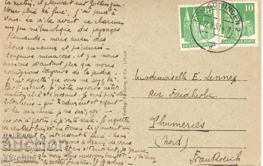 Old postcard - Göttingen, Square with price 1.00 BGN | € 0.51 Old postcard - Göttingen, Square with price 1.00 BGN | € 0.51