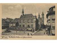 Old postcard - Göttingen, Square