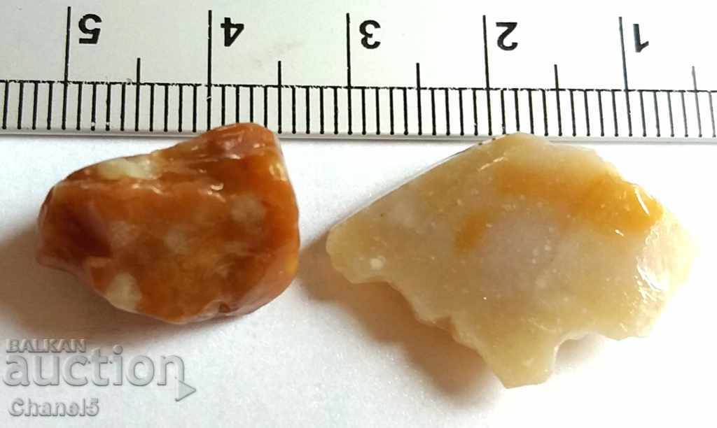 Auction NATURAL RAW HEATS - 2 pcs - 27.65 carats (27) Auction NATURAL RAW HEATS - 2 pcs - 27.65 carats (27)