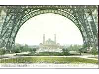 ΤΑΞΙΔΙΩΤΙΚΗ ΚΑΡΤΑ PARIS EIFFEL TOWER PALACE στο ΧΑΣΚΟΒΟ 1906