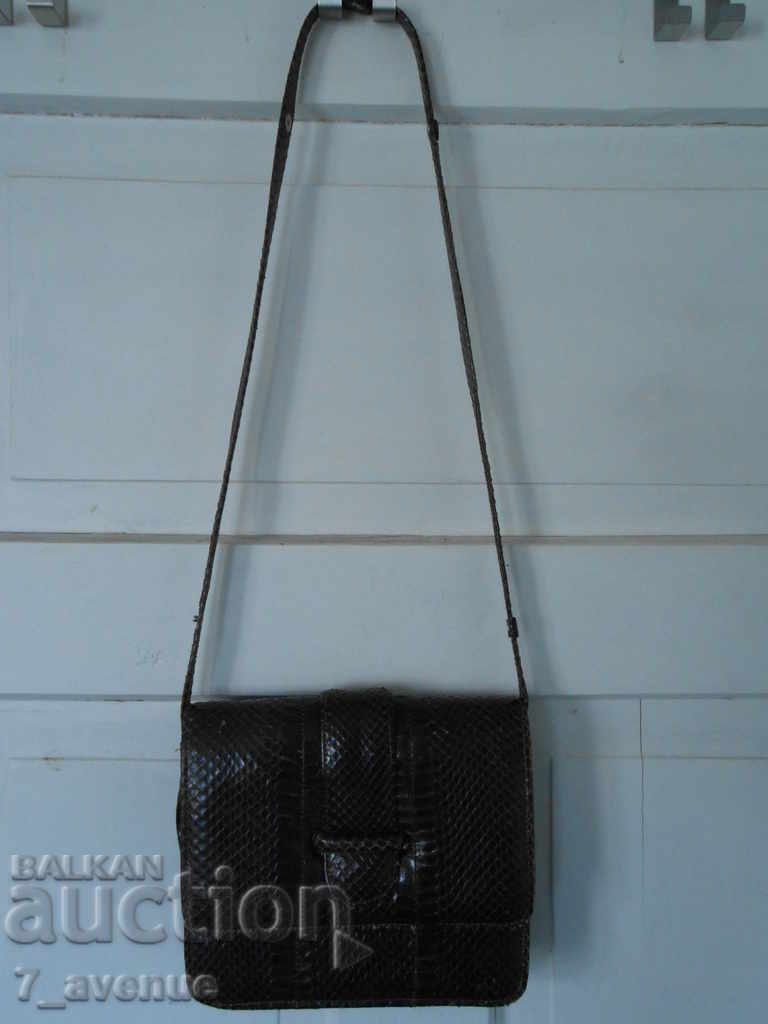 Geanta de mana, piele stabila unica originala, VINTAGE cu preț 199.00 BGN | € 101.75