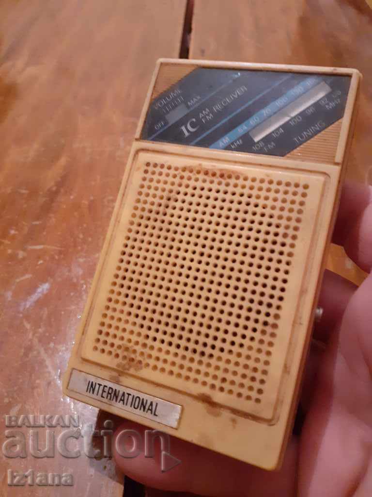 Old radio, International radio with price 28.00 BGN | € 14.32 Old radio, International radio with price 28.00 BGN | € 14.32