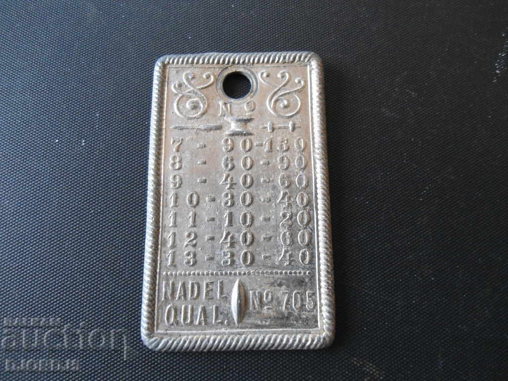 Delivery of Emblems of old sewing machine "NAUMANN" Delivery of Emblems of old sewing machine "NAUMANN"