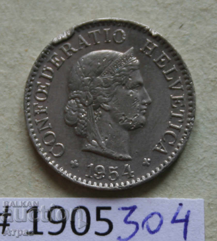 5 rapese 1954 Elveția cu preț € 0.15 | 0.29 BGN 5 rapese 1954 Elveția cu preț € 0.15 | 0.29 BGN