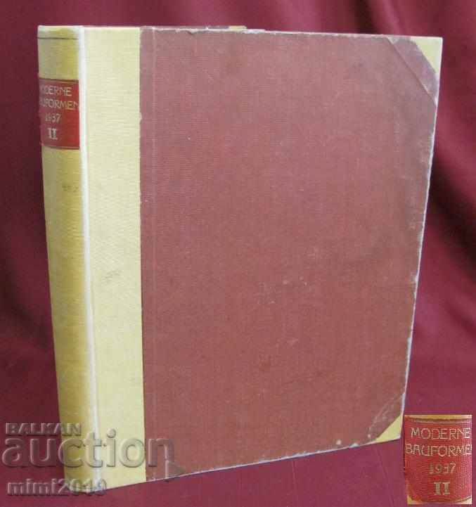 1937 Book 2 Volume 2 MODERNE BAUFORMEN Germany rare