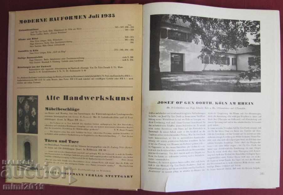 Δημοπρασία 1935 Βιβλίο 2 Τόμος 2 MODERNE BAUFORMEN Γερμανία σπάνια Δημοπρασία 1935 Βιβλίο 2 Τόμος 2 MODERNE BAUFORMEN Γερμανία σπάνια